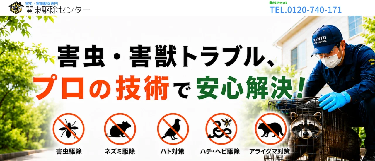関東駆除センター|神奈川でおすすめのハト駆除業者5選